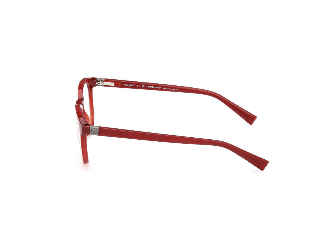 Occhiali da vista timberland tb50062 068 rojo round infantil taglia 49mm - Vista dettagliata