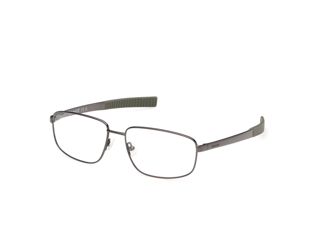 Brillen timberland tb50078 008 plateado rectangular masculino größe 58mm - Hauptansicht