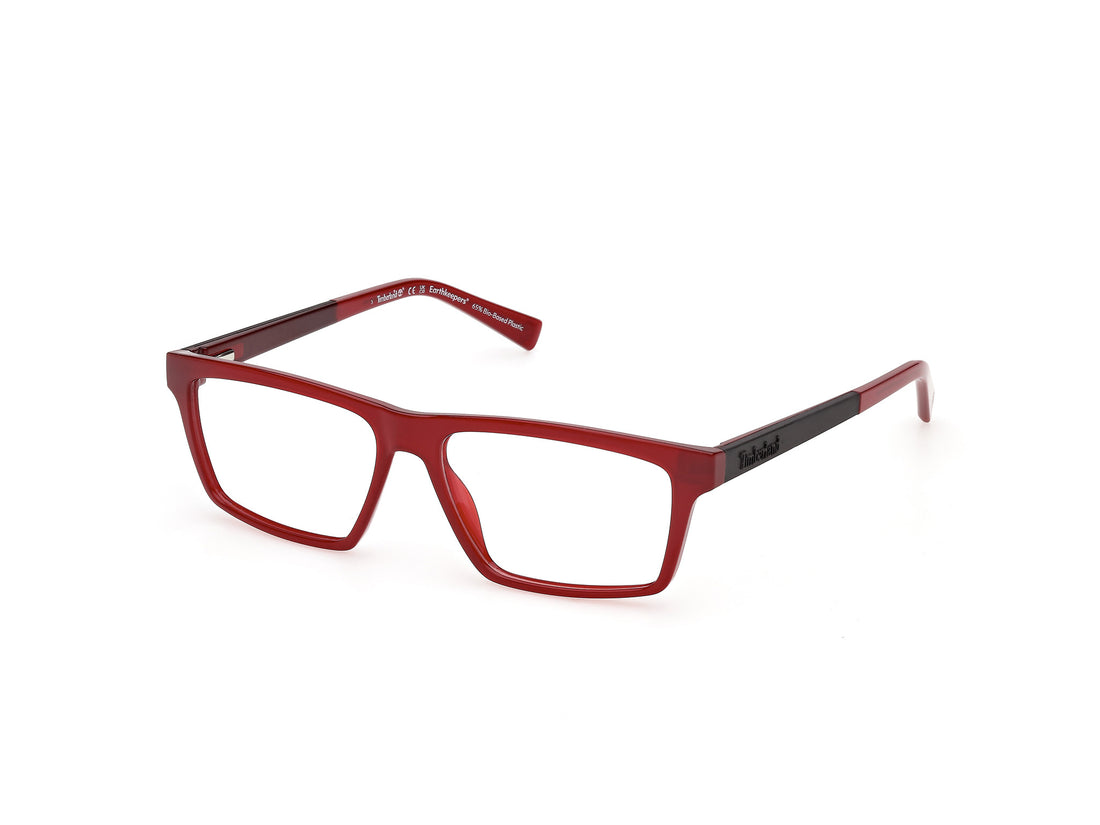 Gafas graduadas timberland tb50091 066 rojo rectangular masculino talla 56mm - Vista principal