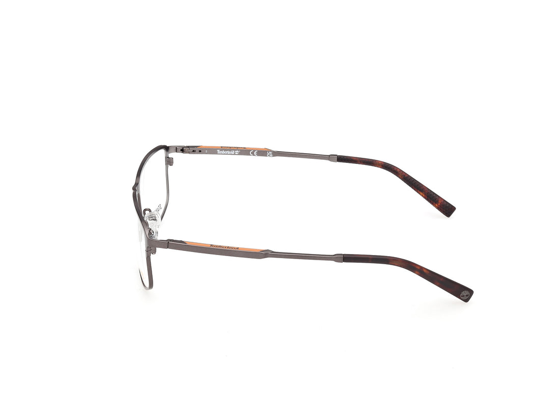 Brillen timberland tb50094 009 plateado rectangular masculino größe 56mm - Detailansicht