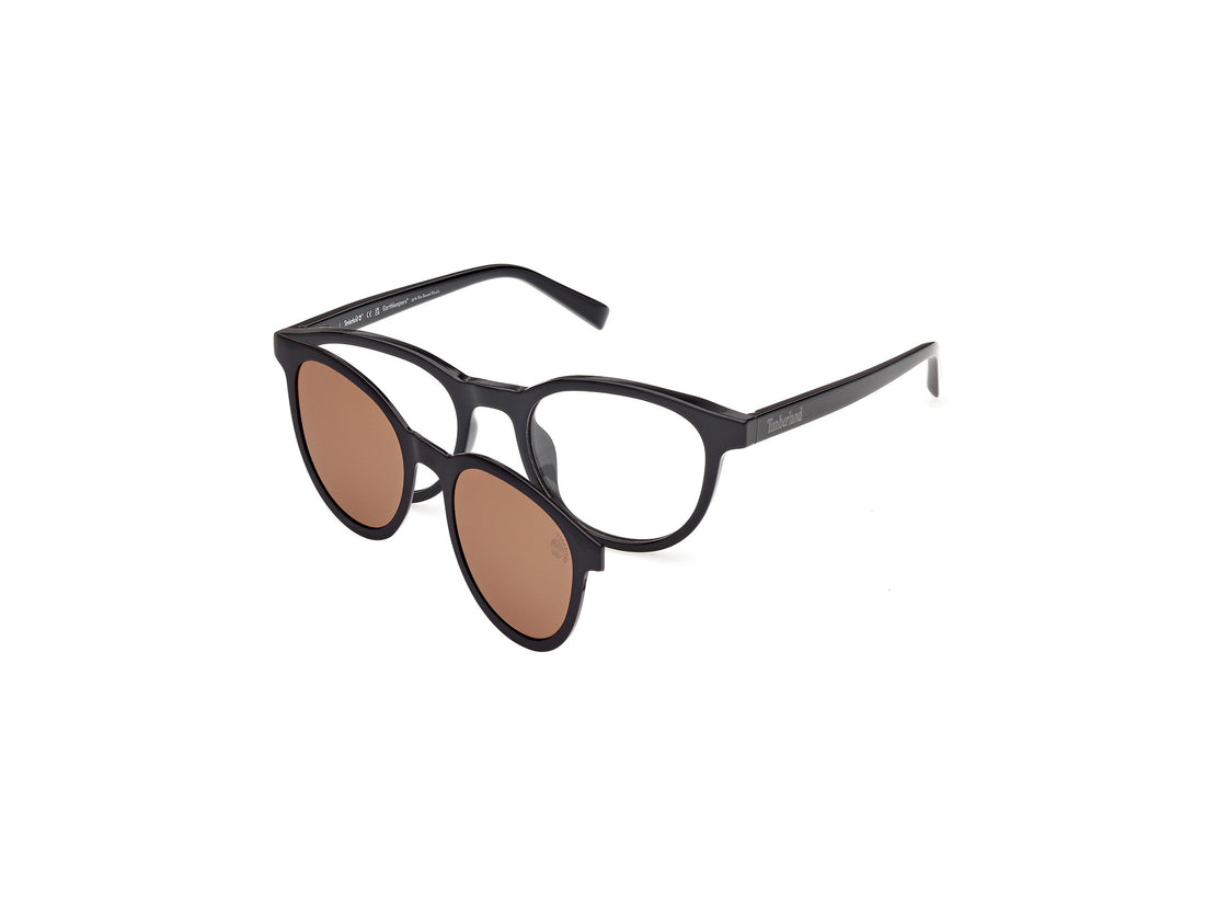 Brillen timberland tb50100-h 005 negro round masculino größe 50mm - Hauptansicht