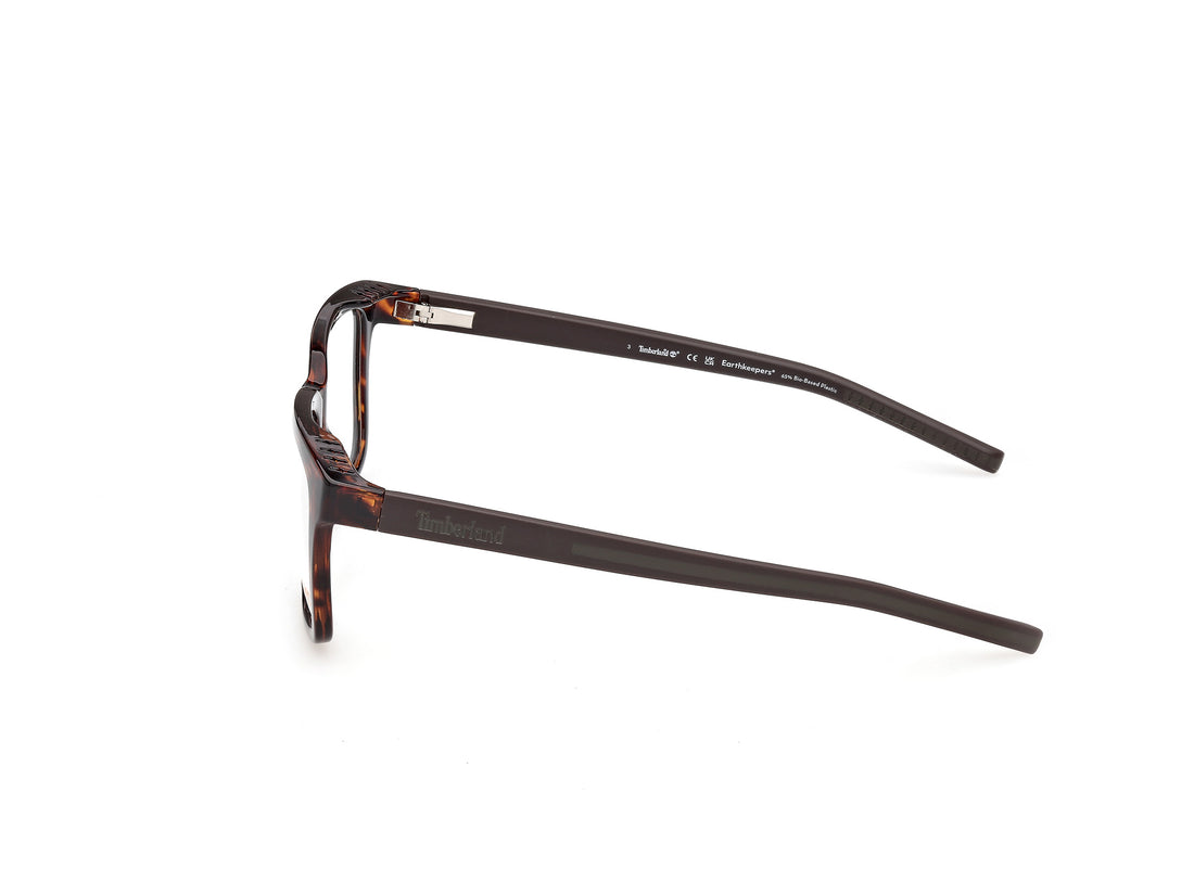 Brillen timberland tb50107 052 havana square masculino größe 56mm - Detailansicht