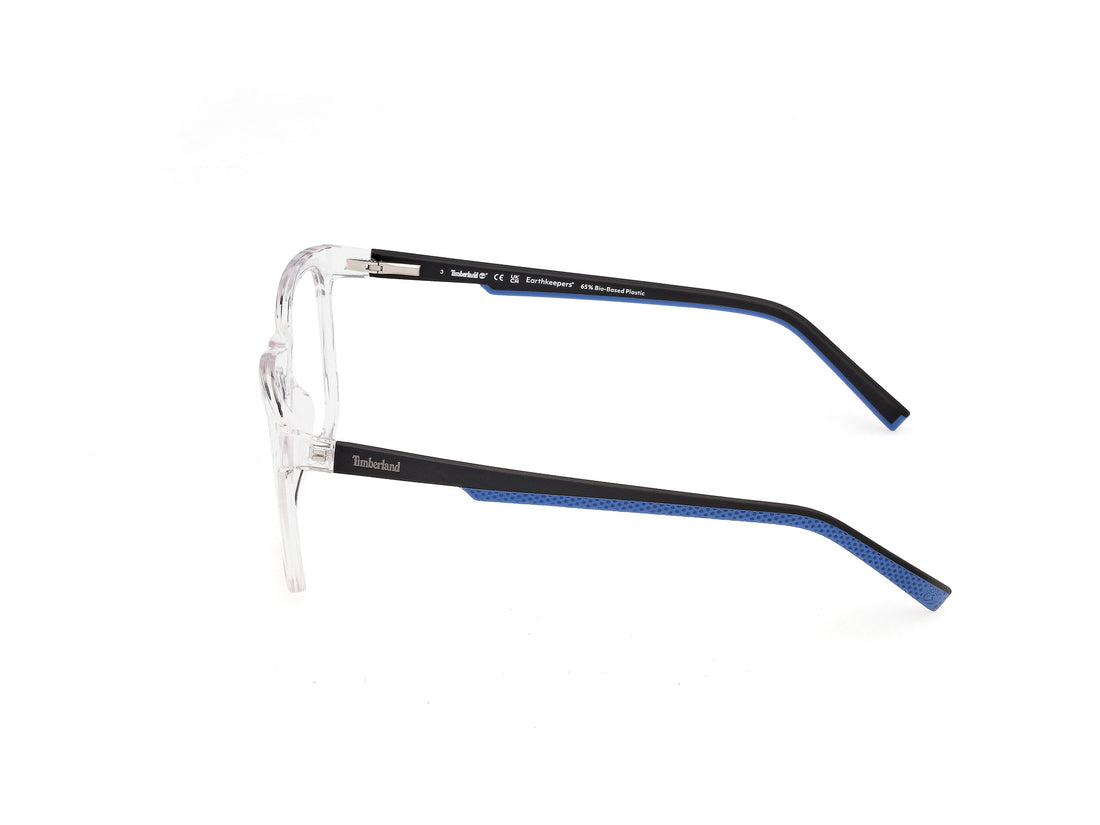 Brillen timberland tb50108 026 transparente rectangular masculino größe 55mm - Detailansicht