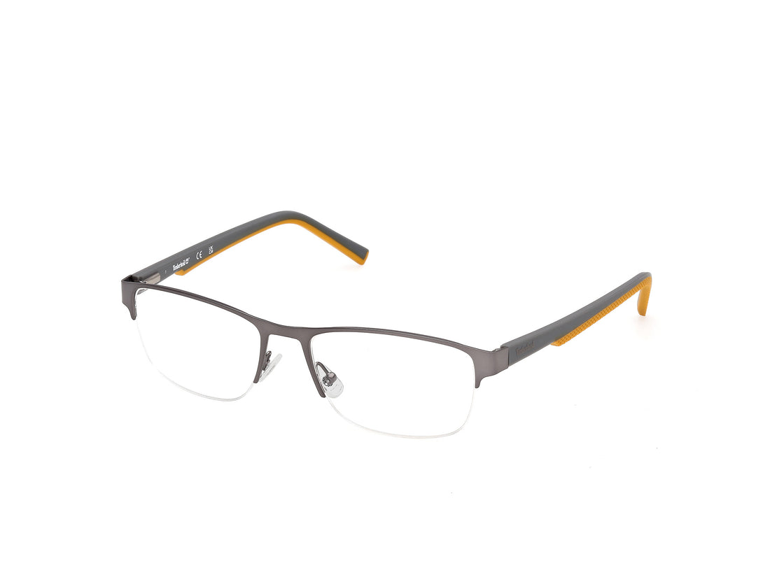 Brillen timberland tb50109 007 plateado rectangular masculino größe 57mm - Hauptansicht