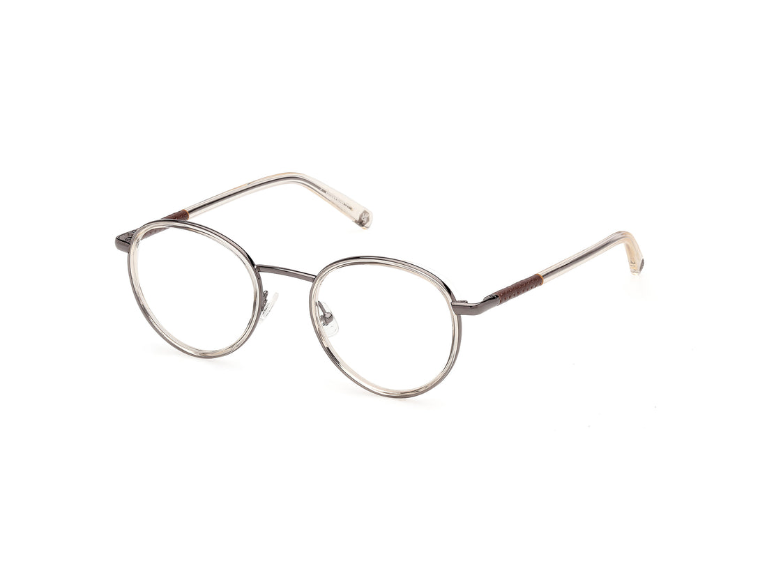 Brillen timberland tb50114 027 transparente round masculino größe 50mm - Hauptansicht