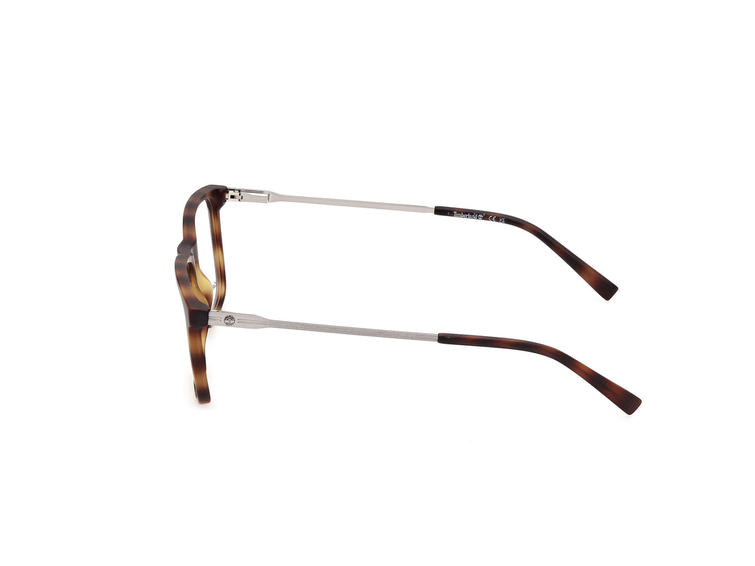 Briller timberland tb50123 052 havana square masculino størrelse 53mm - Detaljeret visning
