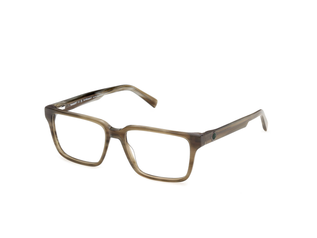 Briller timberland tb50126 061 verde square masculino størrelse 55mm - Hovedvisning