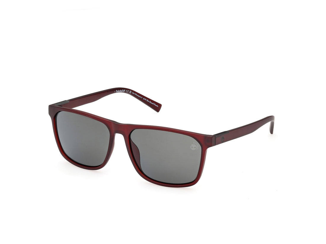 Sunglasses timberland tb9312 67d rojo rectangular masculino size 59mm - Main view