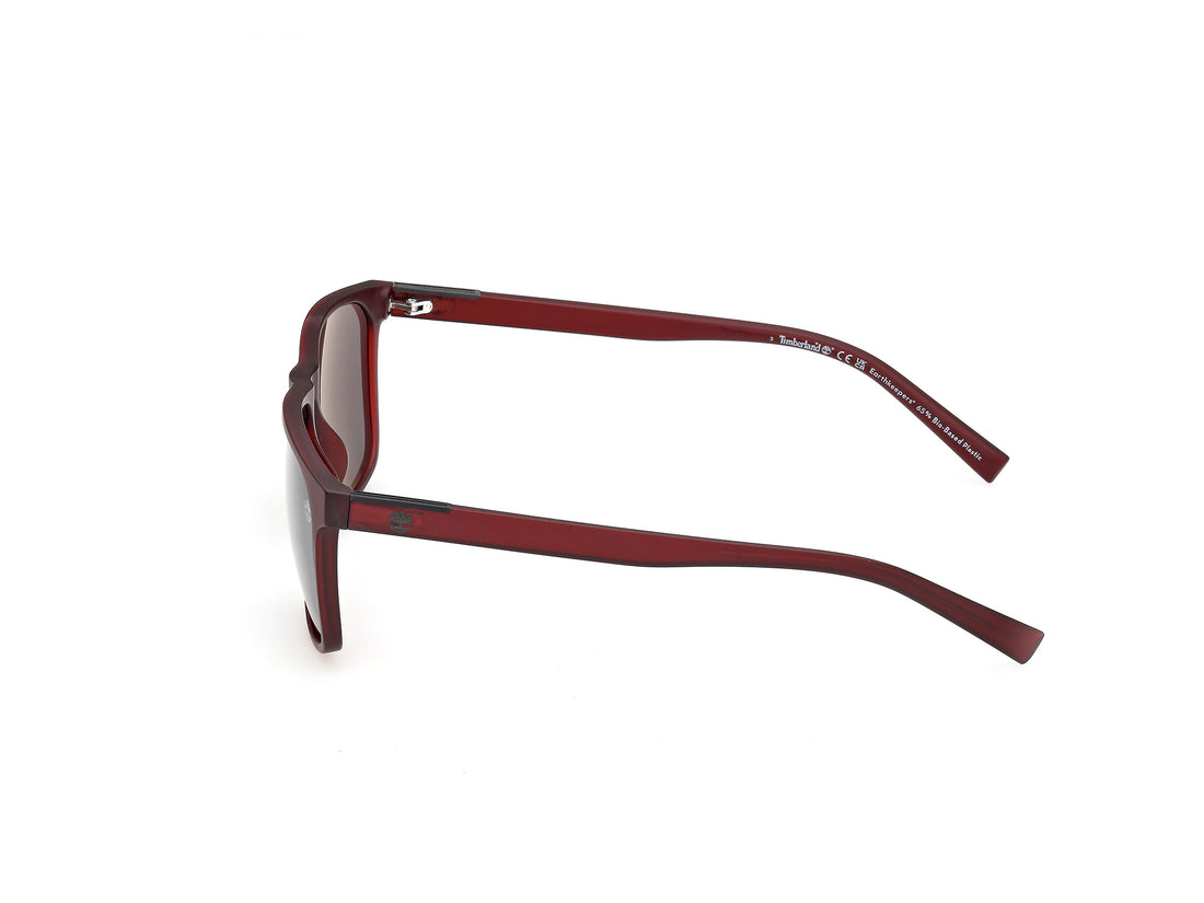 Sunglasses timberland tb9312 67d rojo rectangular masculino size 59mm - Detailed view
