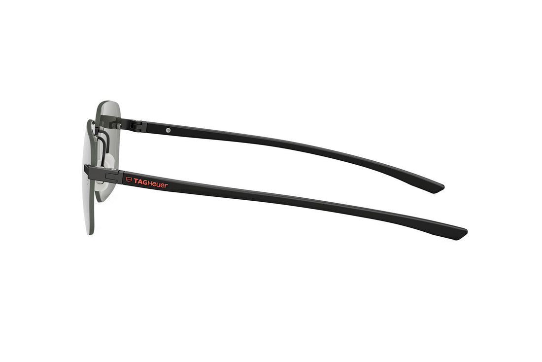 Sonnenbrillen tag heuer essential rimless th40038u 05a black pilot masculino größe 56mm - Detailansicht