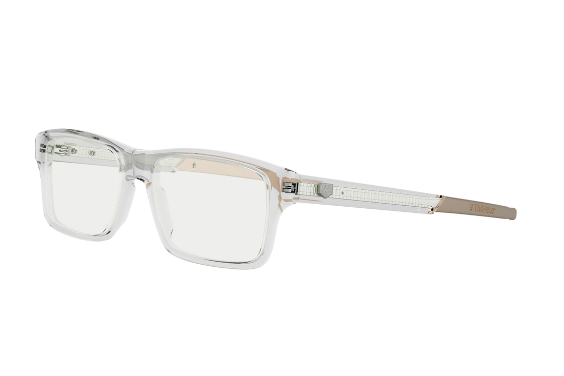 Gafas graduadas tag heuer golden age th50053i 026 transparent rectangular masculino talla 54mm - Vista principal