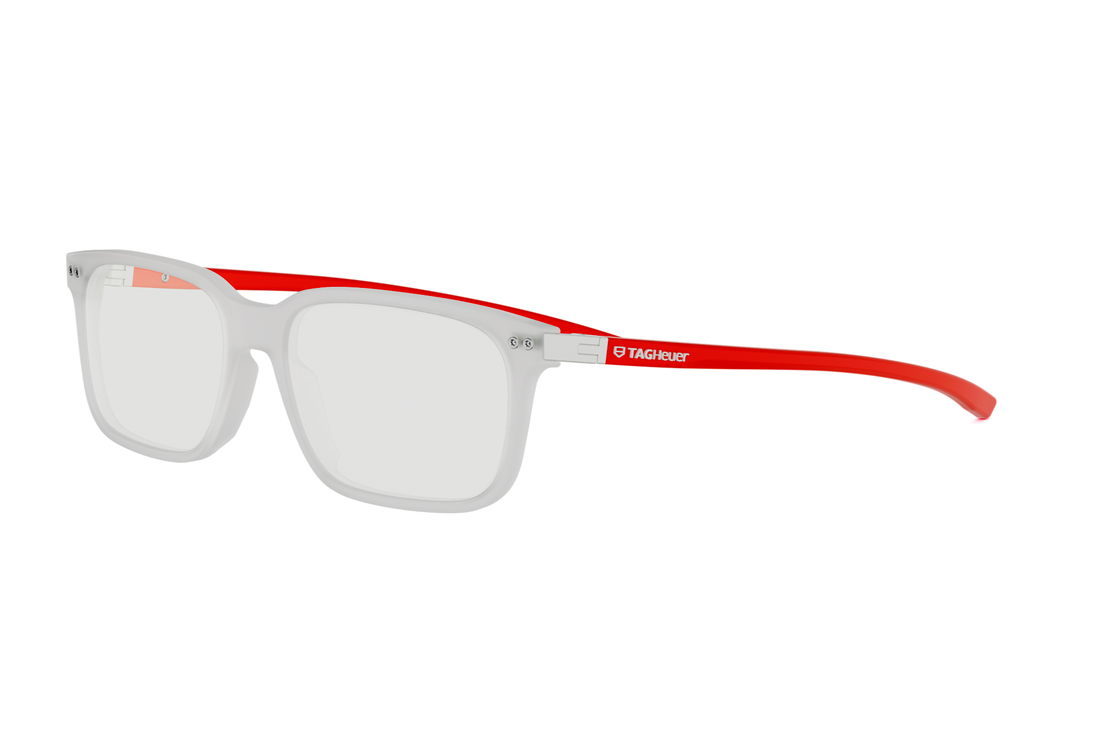 Gafas graduadas tag heuer essential tile th50056i 026 grey rectangular masculino talla 55mm - Vista principal