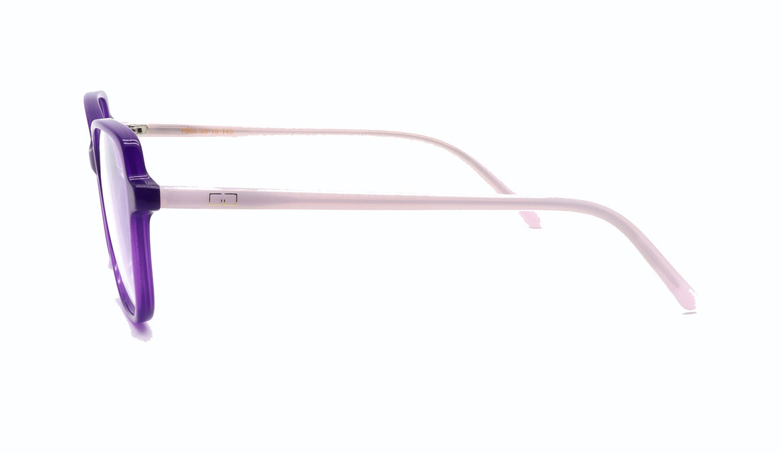 Gafas graduadas greyhounders tina c3 morado butterfly femenino talla 53mm - Vista de detalle