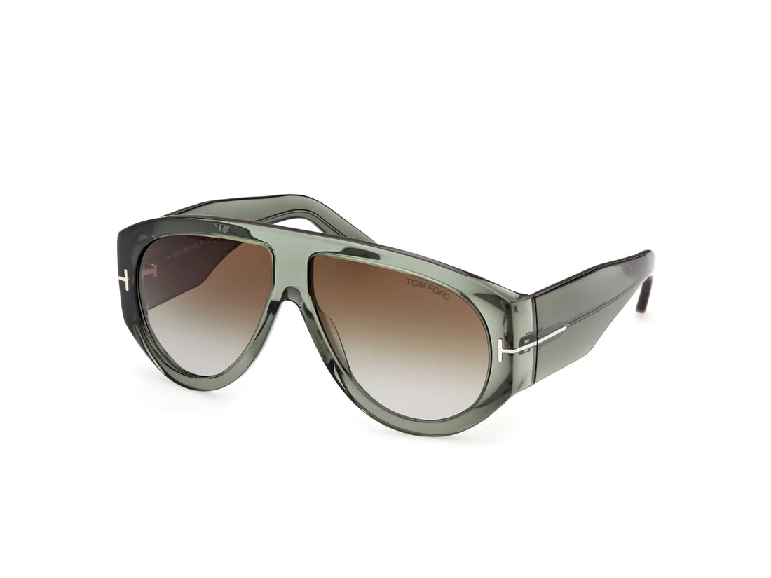 Okulary przeciwsłoneczne tom ford ft1044 bronson 93b verde pilot masculino rozmiar 60mm - Widok główny