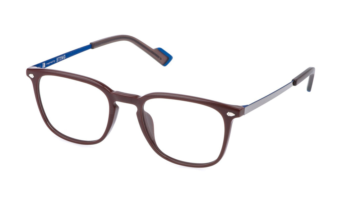 Occhiali da vista sting ust546 gfpp burdeos pantos masculino taglia 53mm - Vista principale