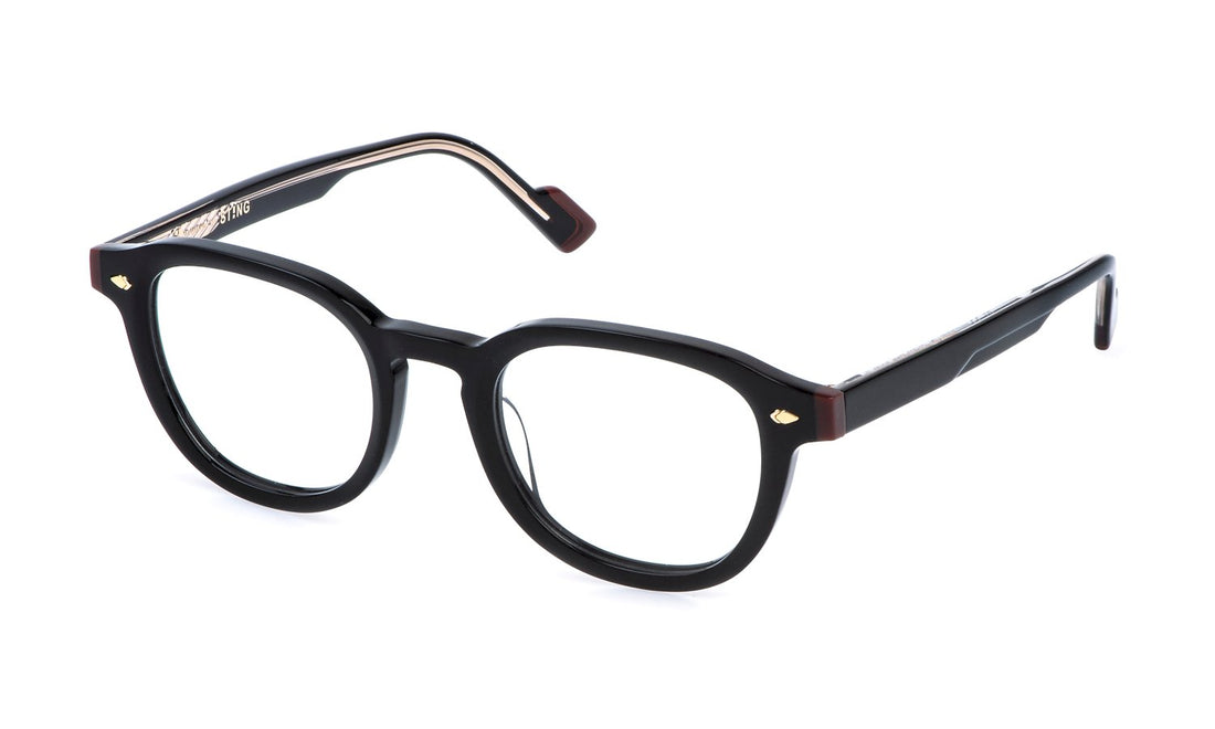 Occhiali da vista sting ust548 700p negro pantos masculino taglia 49mm - Vista principale