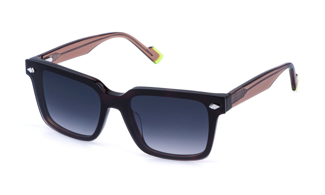 Occhiali da vista sting ust574 0790 havana square masculino taglia 52mm - Vista principale