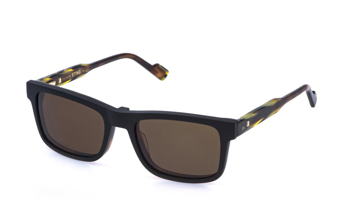 Brillen sting ust587 752p havana square masculino größe 54mm - Hauptansicht