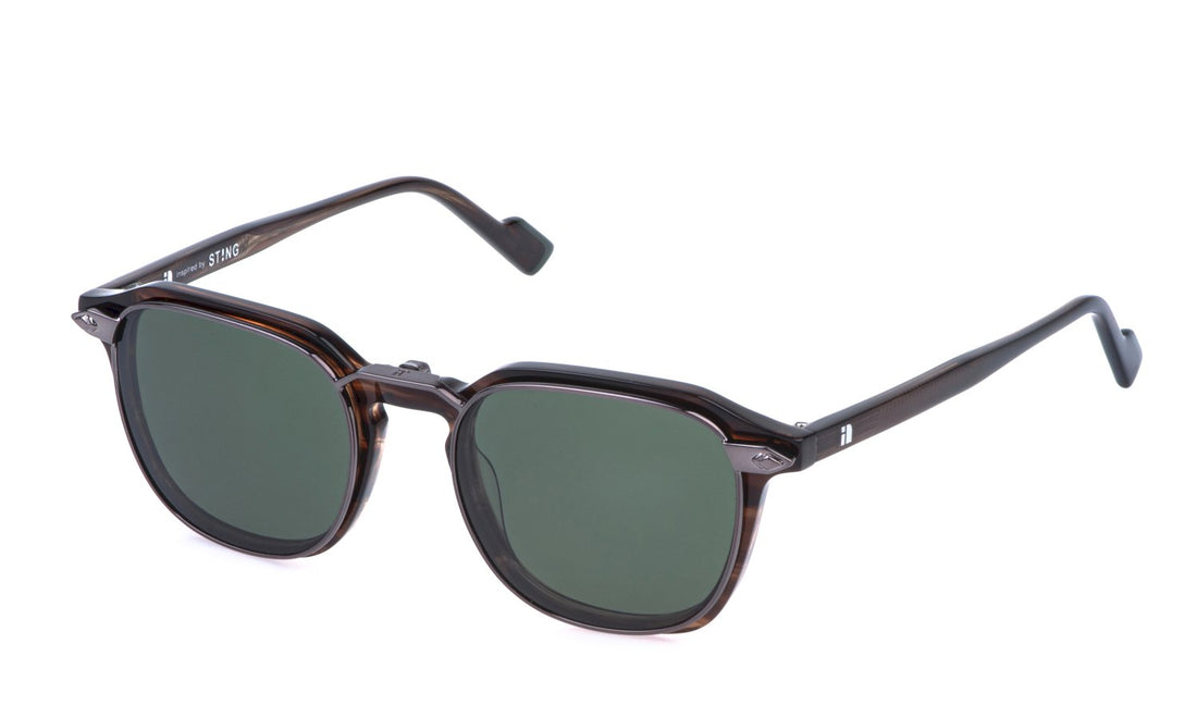 Lunettes de vue sting ust589 geqp negro pantos masculino taille 50mm - Vue principale