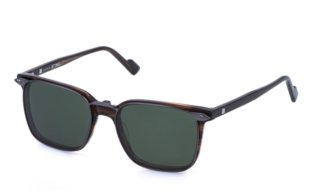 Lunettes de vue sting ust590 geqp negro square masculino taille 53mm - Vue principale