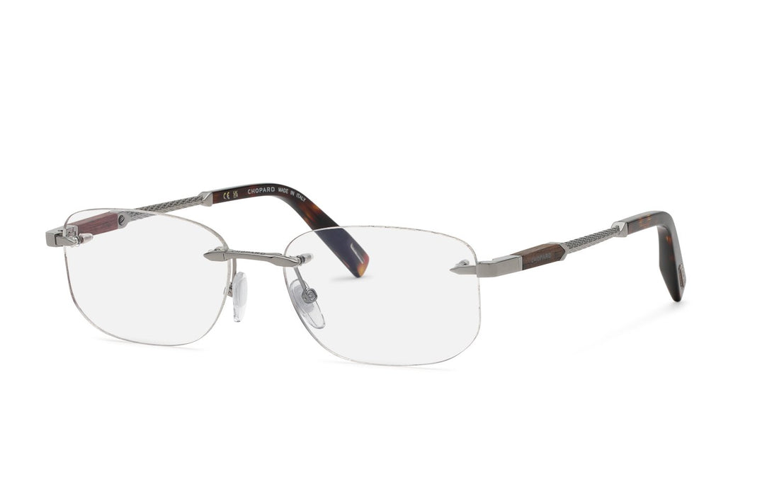 Brillen chopard vchm38 0509s2 plateado various forms masculino maat 56mm - Hoofdaanzicht