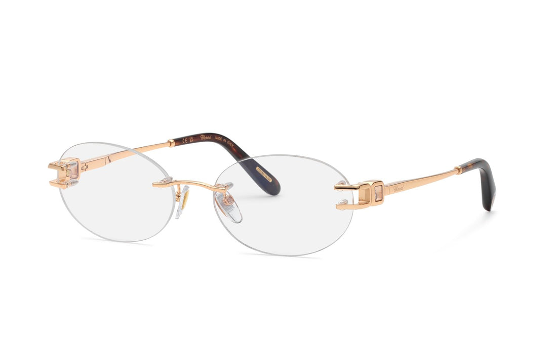 Brillen chopard vchm46s 08fcs1 dorado various forms femenino maat 56mm - Hoofdaanzicht