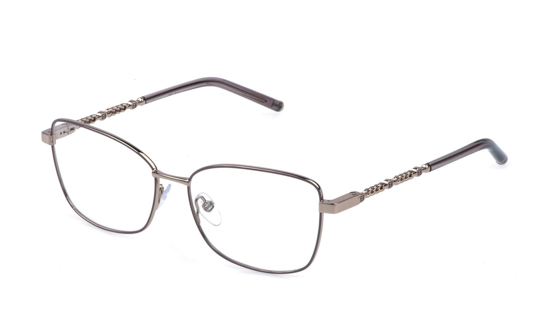Prescription glasses escada vesf37 0e59 dorado square femenino size 54mm - Main view