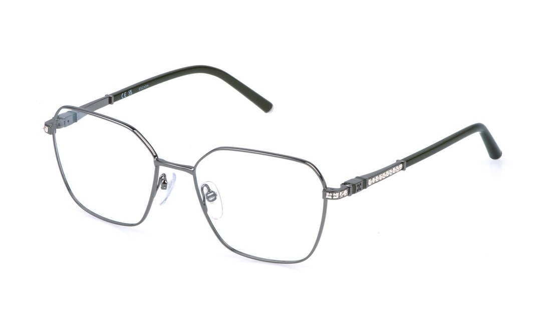 Occhiali da vista escada vesf93s 0509 plateado geometric femenino taglia 53mm - Vista principale