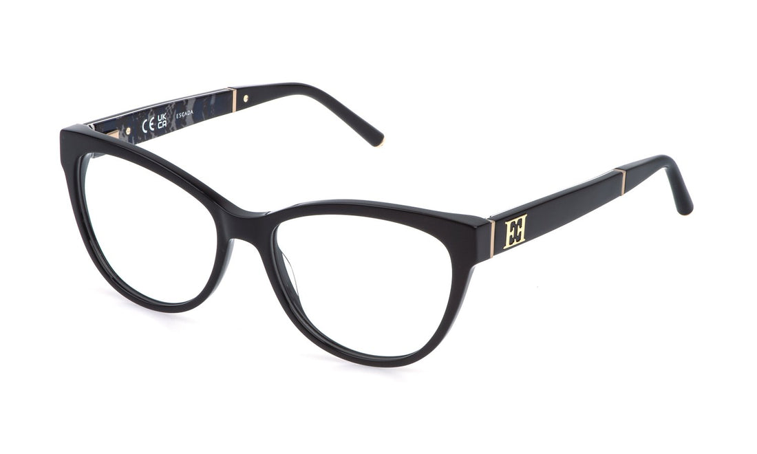 Óculos graduados escada vesg22 0700 negro butterfly femenino tamanho 54mm - Vista principal