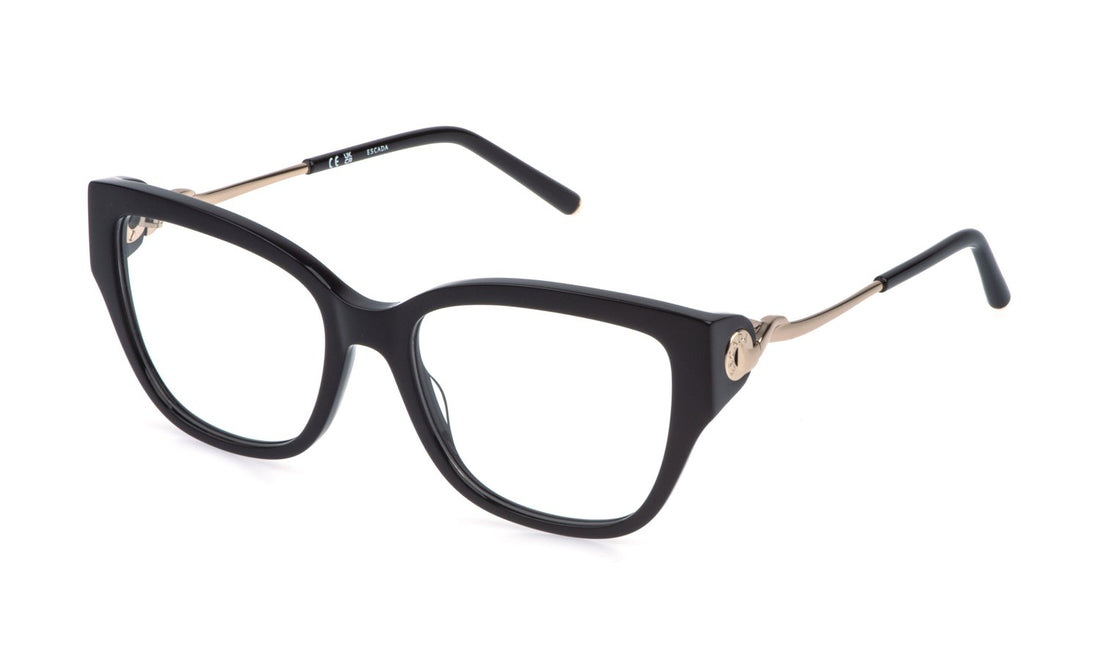 Óculos graduados escada vesg24 0700 negro square femenino tamanho 54mm - Vista principal