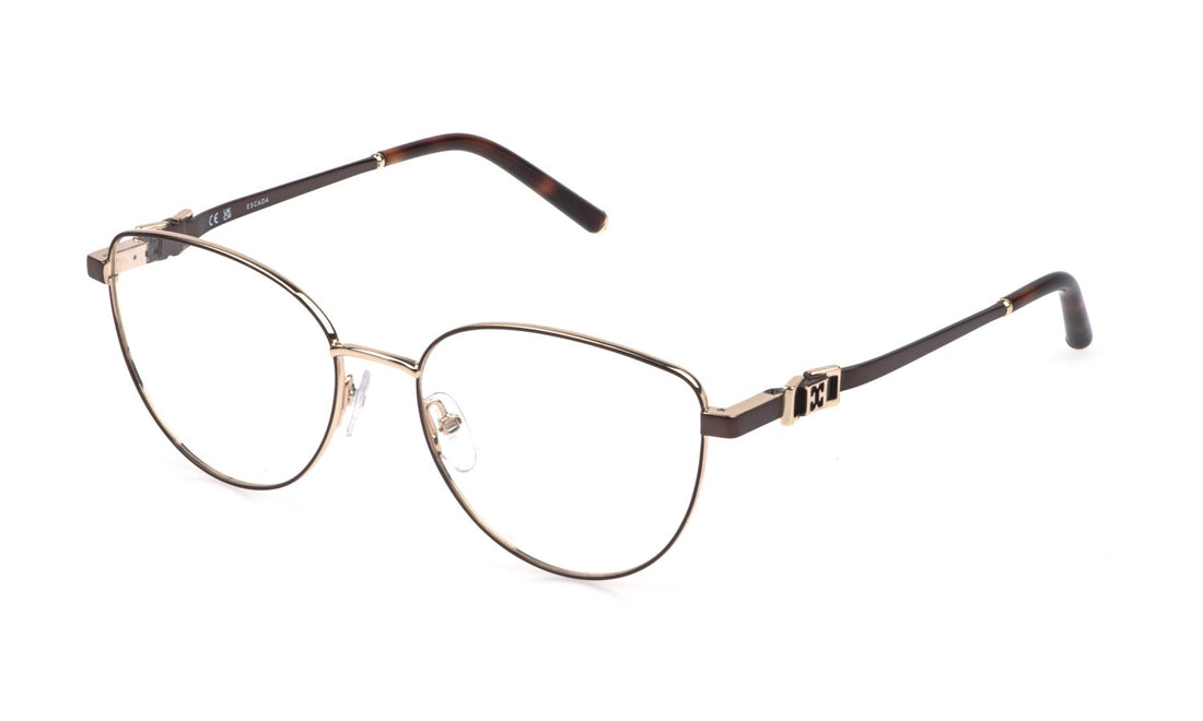 Óculos graduados escada vesg26 0e65 dorado butterfly femenino tamanho 54mm - Vista principal