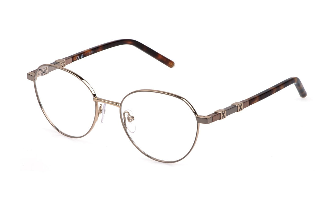 Óculos graduados escada vesg29 0e61 dorado geometric femenino tamanho 53mm - Vista principal