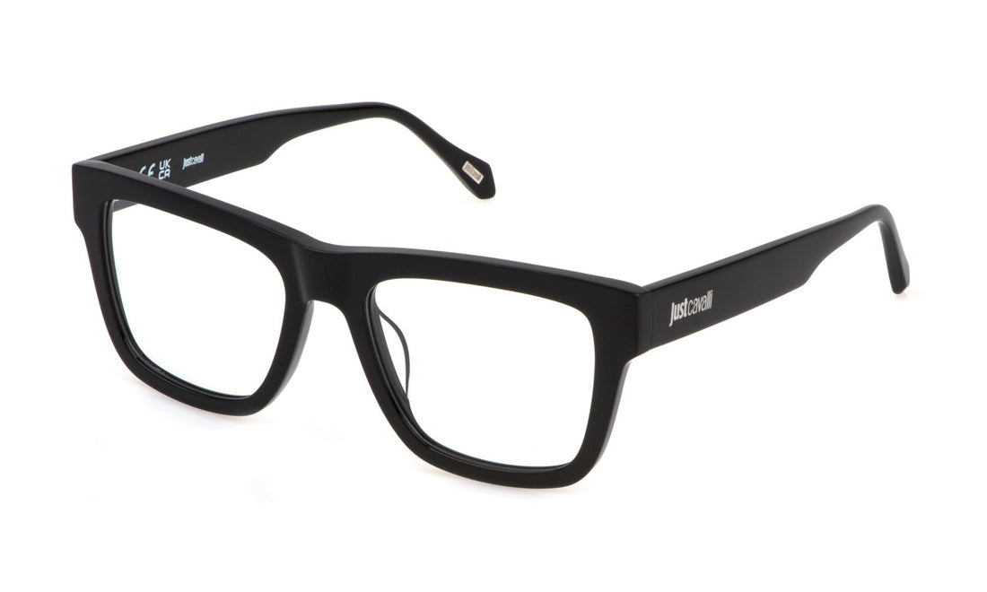 Occhiali da vista just cavalli vjc114 0700 negro square masculino taglia 53mm - Vista principale