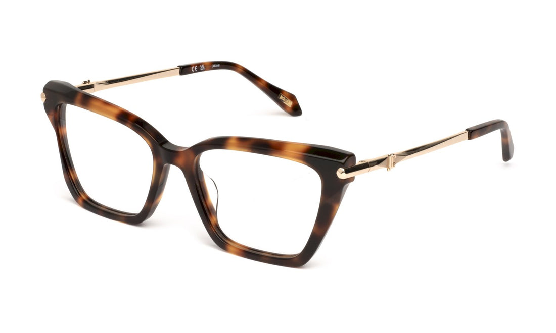 Occhiali da vista just cavalli vjc123 09aj havana butterfly femenino taglia 53mm - Vista principale