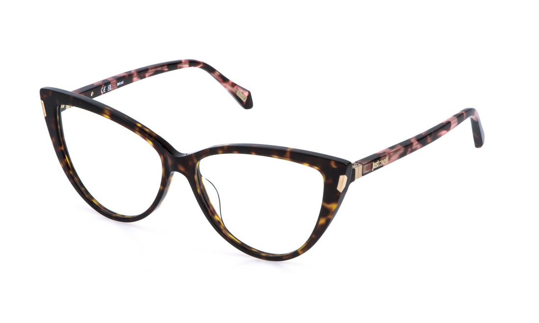 Occhiali da vista just cavalli vjc126 0743 havana butterfly femenino taglia 57mm - Vista principale