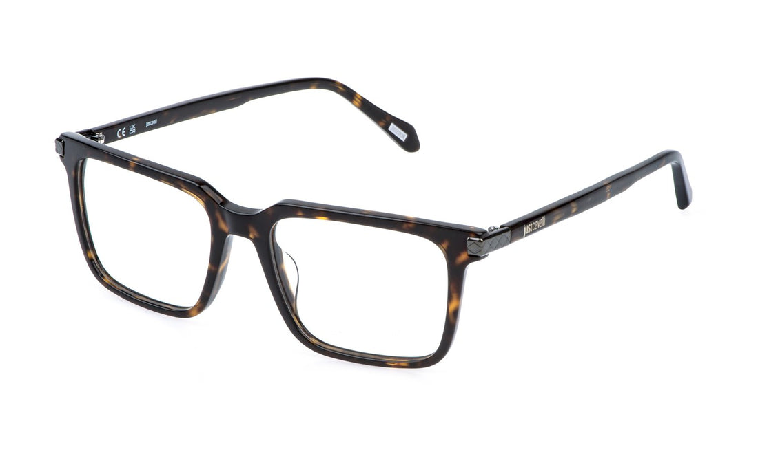 Occhiali da vista just cavalli vjc136 0722 havana square masculino taglia 53mm - Vista principale