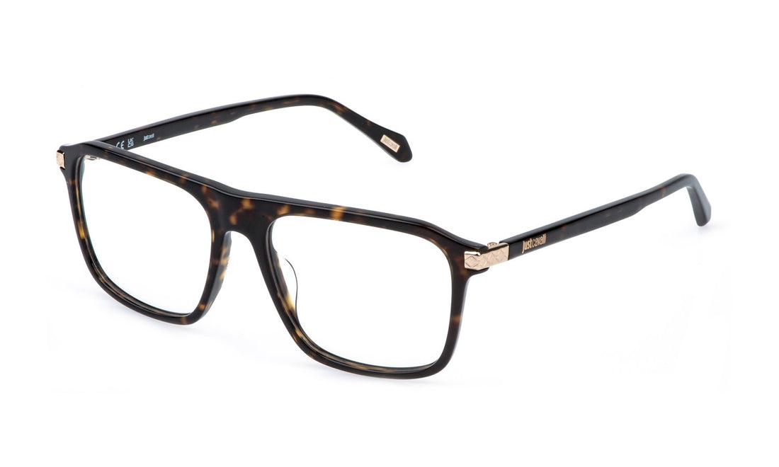 Occhiali da vista just cavalli vjc137 722y havana square masculino taglia 56mm - Vista principale