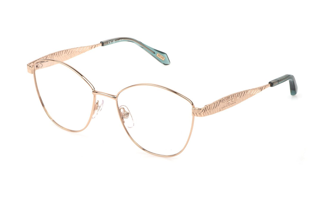 Lunettes de vue just cavalli vjc191 08fc dorado geometric femenino taille 54mm - Vue principale