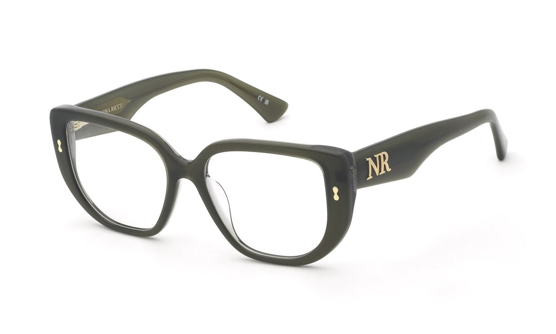 Occhiali da vista nina ricci vnr465 0act verde geometric femenino taglia 53mm - Vista principale