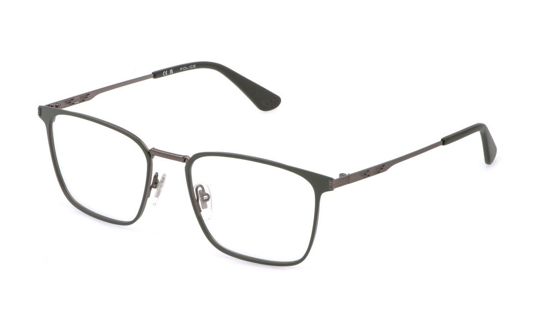 Óculos graduados police vplq70 0622 rojo square masculino tamanho 52mm - Vista principal