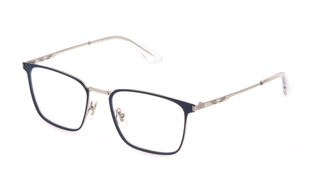 Óculos graduados police vplq70 0e70 paladio square masculino tamanho 55mm - Vista principal
