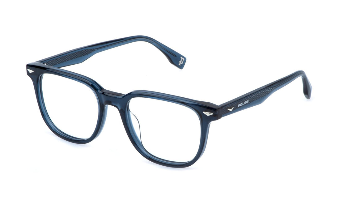 Occhiali da vista police vplr65e 0892 azul pantos masculino taglia 51mm - Vista principale