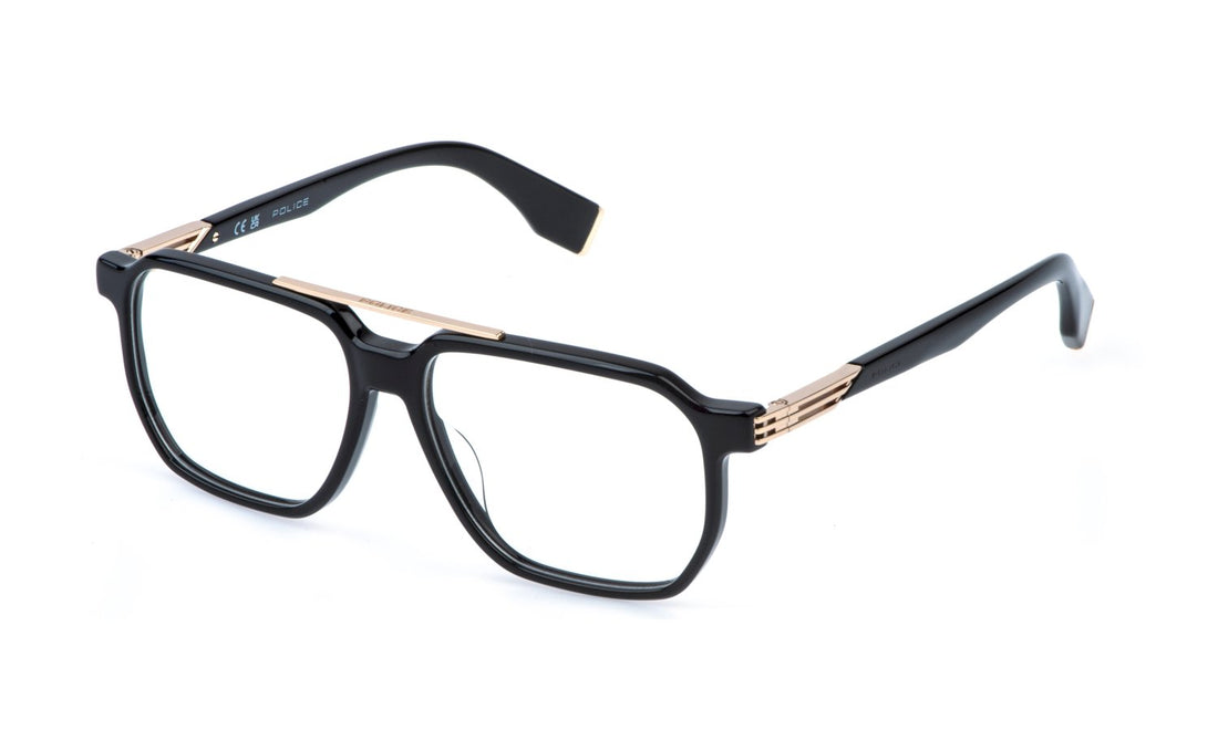 Occhiali da vista police vplr70 0700 negro geometric masculino taglia 55mm - Vista principale