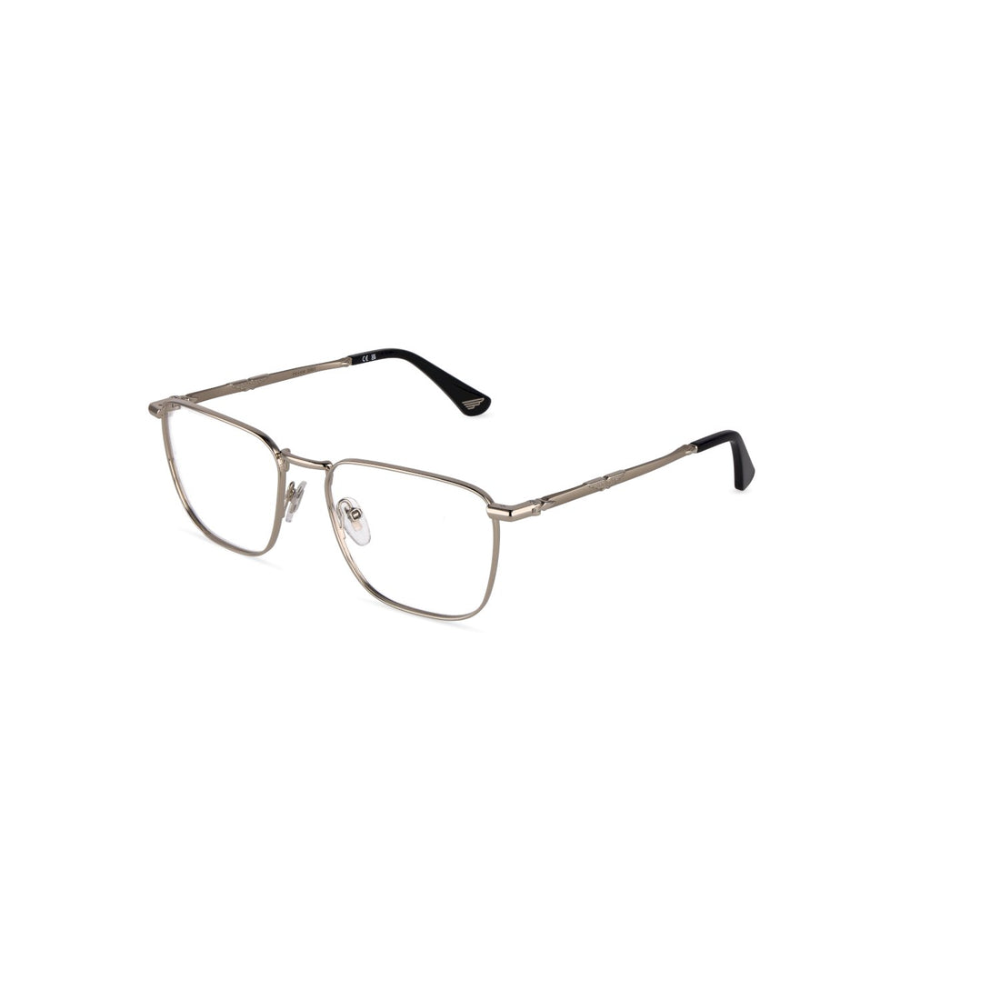 Occhiali da vista police vplu62 0589 plateado square masculino taglia 53mm - Vista principale