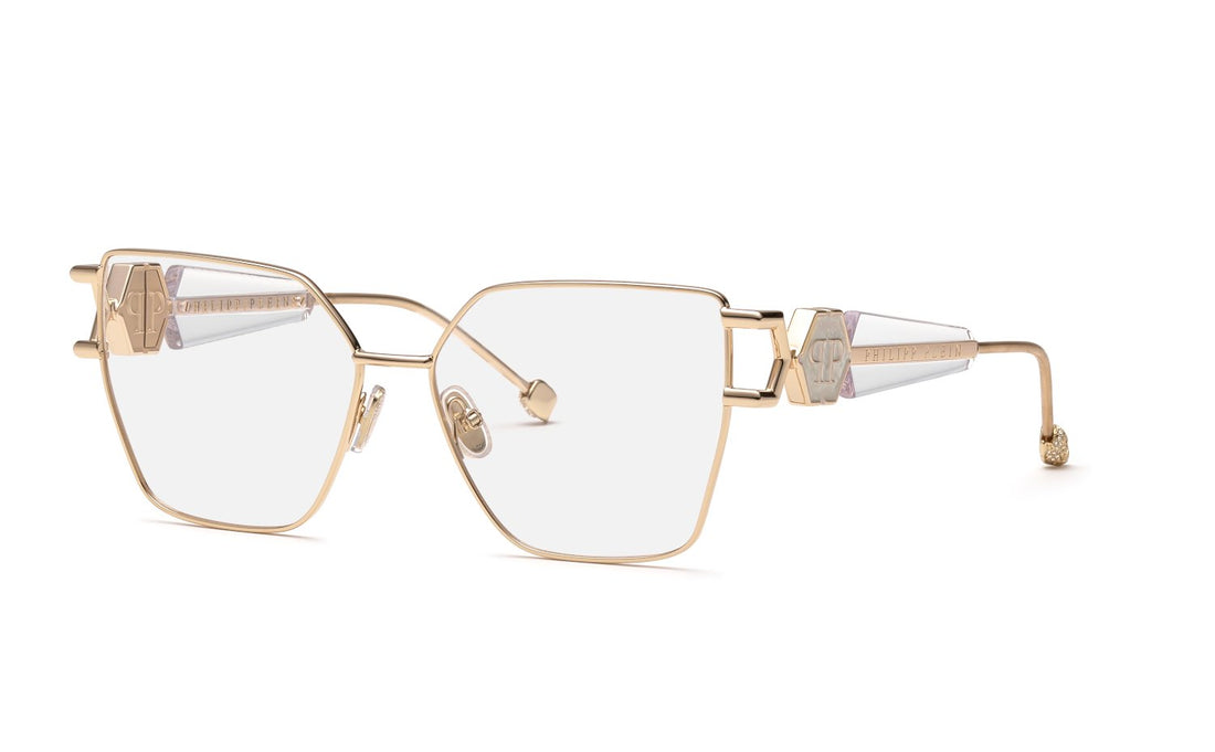 Gafas graduadas philipp plein vpp166s 0300 dorado geometric femenino talla 57mm - Vista principal