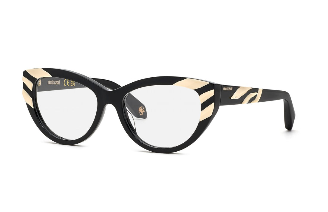 Occhiali da vista roberto cavalli vrc024v 0700 femenino taglia 53mm - Vista dettagliata