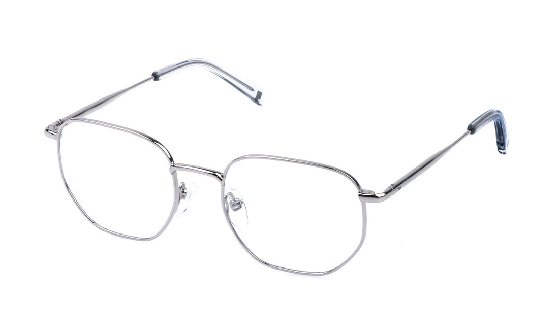 Occhiali da vista sting vsj426 0579 plateado round infantil taglia 49mm - Vista principale