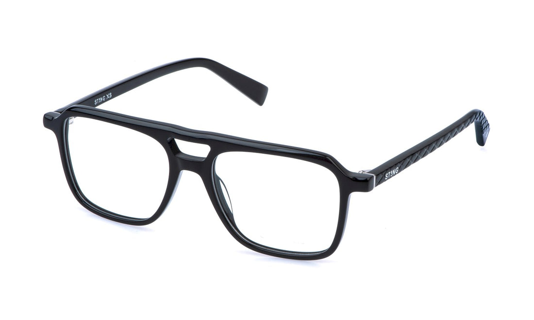 Occhiali da vista sting vsj754 0700 negro geometric infantil taglia 50mm - Vista principale