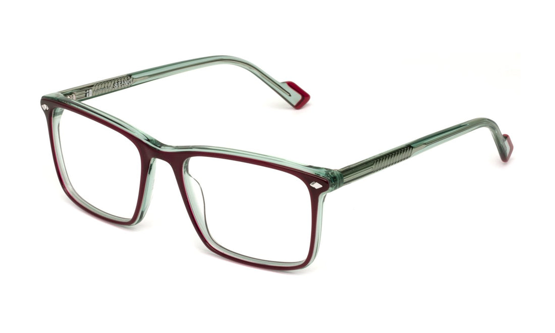 Occhiali da vista sting vst525 0783 burdeos square masculino taglia 55mm - Vista principale