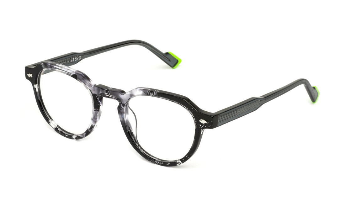 Gafas graduadas sting vst529l 0727 negro geometric femenino talla 48mm - Vista principal